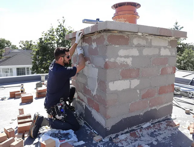 Advanced chimney repair process by Richmond Heights Chimney Sweep in Richmond Heights, OH