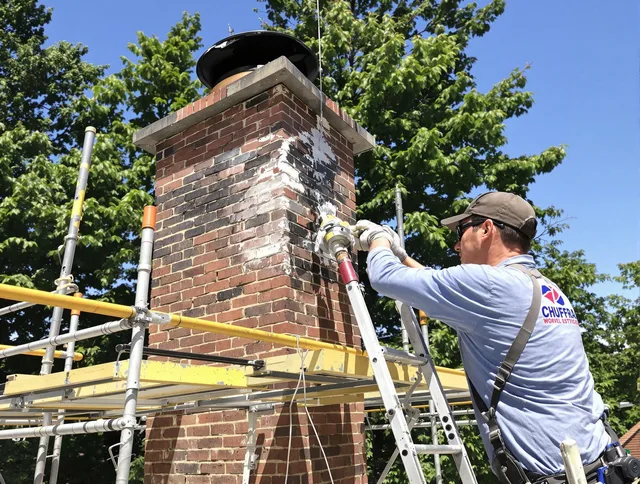 Structural chimney repair by Richmond Heights Chimney Sweep in Richmond Heights, OH